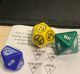 Dados de Rol Multifunción Tiempo Dirección y Emoción - Frikopolis