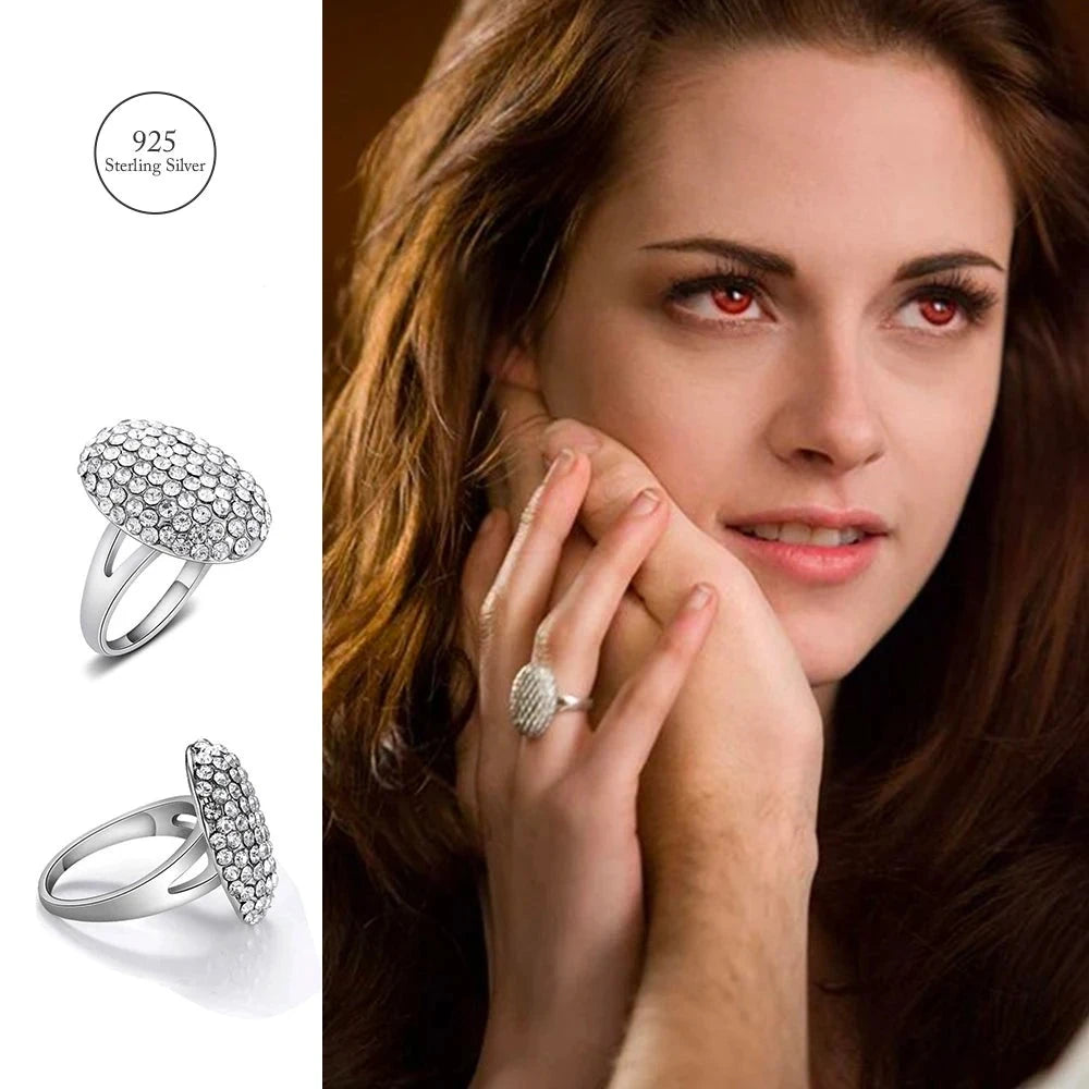 Anillo de Boda Bella Swan Plata 925 Crepusculo Frikopolis