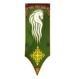 Bandera Rohan El Señor de los Anillos 40 x 100cm - Frikopolis