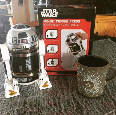 Cafetera Francesa R2D2 Star Wars 960ml