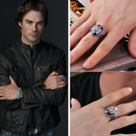 Anillo Damon Salvatore Plata 925 Vampire Diaries
