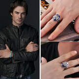Anillo Damon Salvatore Plata 925 Vampire Diaries