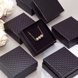 Set 12 cajas de Regalo Negras para Joyas, Collares o Anillos