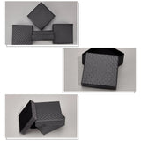 Set 12 cajas de Regalo Negras para Joyas, Collares o Anillos